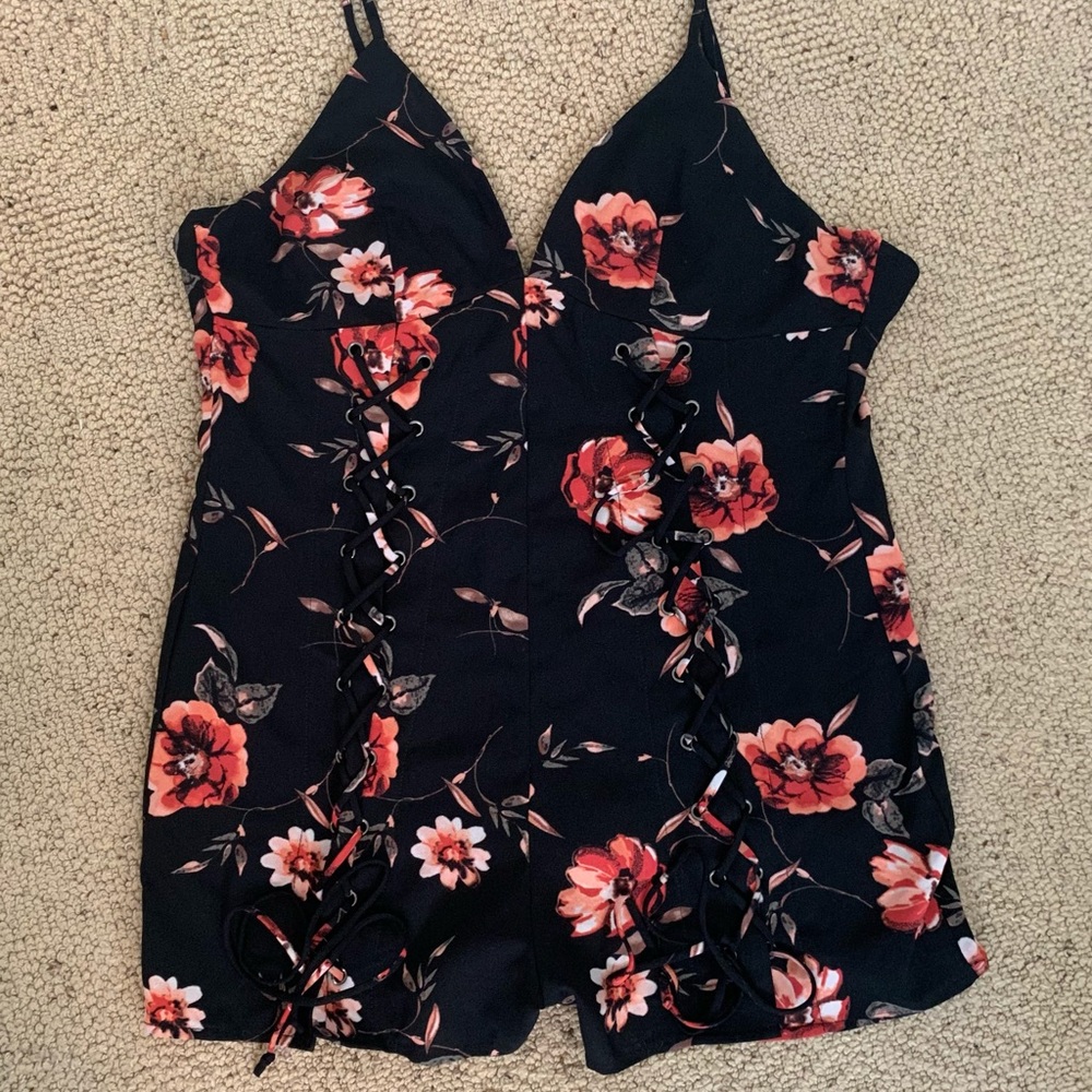Floral Romper